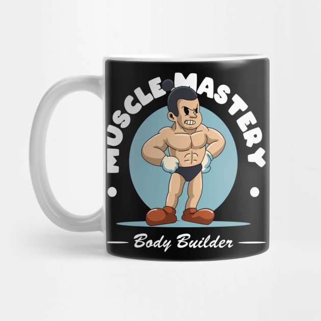 Muscle Mastery Mascot by milatees